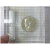 Image 1 : 1964-D JFK UNC 1st Issue Half In Lucite