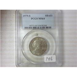 1979-S SBA Dollar PCGS MS64