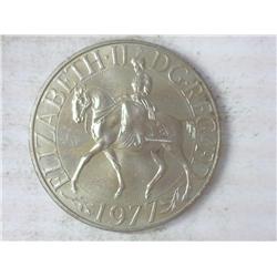 1977 Great Britain 25 New Pence (UNC)