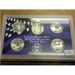 2003 US 50 State Quarter Proof Set (No Box)