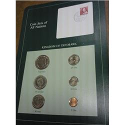 Kingdom Of Denmark Coin And Stamp Set (UNC)