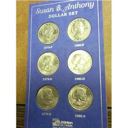 Complete 2 Year UNC Set Of SBA Dollars