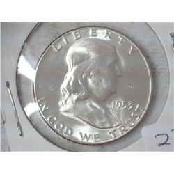 1953 Franklin Half Dollar (UNC)