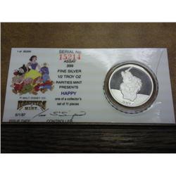 1/2 Troy Oz Disney Proof Token (Happy)