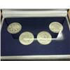 Image 2 : America Half Dollar Collection 4 Coins Silver