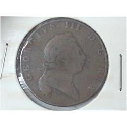 1793 Bermuda Penny -Tough Find In Any Condition