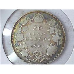 1906 Canada 50 Cents