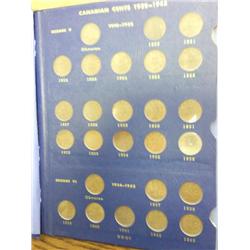 Whitman Album Of Canadian Cents (1920-65)