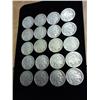 20 Assorted 1920's Buffalo Nickels