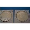 Two Proof Eisenhower Silver Dollars, !972,76
