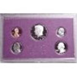 1987 Proof Set, 5 Coins