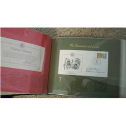 Stamp Album, 82 Commemorative Covers