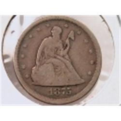 1875-S Twenty Cent G4
