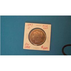 1893-O Morgan Silver Dollar