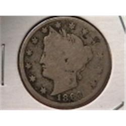 10 Liberty Nickels Mixed Dates 1898 to 1912