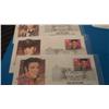 3 Elvis First Day Of Issue Stamps