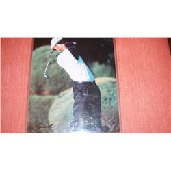Signed Tiger Woods Photo, 1998