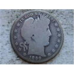 1899 Barber Silver Half Dollar