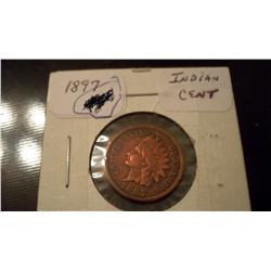 1897 Rare Indian Head Cent