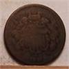 Image 1 : 1865 Two Cent, Full Date Visable