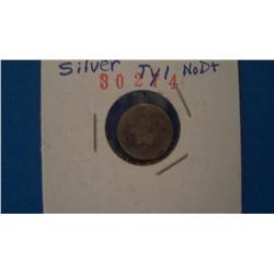 Three Cent Silver Coin