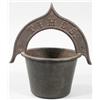 Image 1 : Cast Iron Newspaper Weight and Honor Bucket