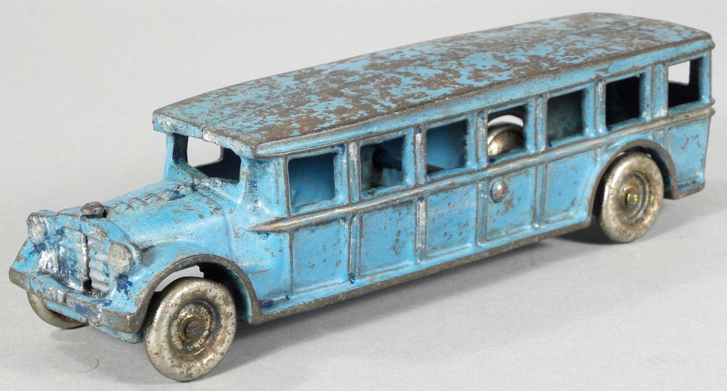 Cast Iron Toy Bus by Arcade Mfg. Co