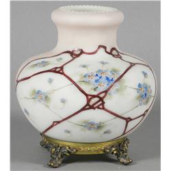 Wave Crest Footed Vase