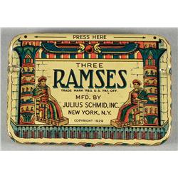 Three Rames Condom Tin