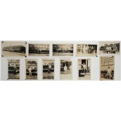 Eleven Original Photographs of Spark's Circus