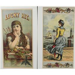 Lot of Two Paper Tobacco Labels