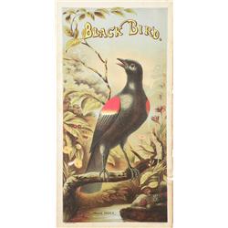 Black Bird Paper Tobacco Label