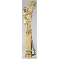 Brass Figural Cigar Tip Cutter