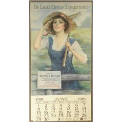 1919 DeLaval Cream Separators Calendar