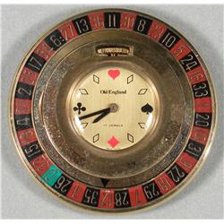 Pocket Watch and Perimeter Roulette Wheel