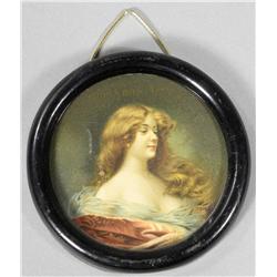 Celluloid framed sign with Asti Image