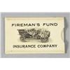 Image 1 : Fireman's Fund Ins. Celluloid Stamp Holder