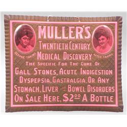 Celluloid String Hanging Sign