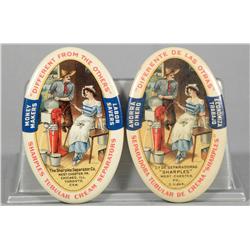 Pair of Celluloid Pocket Mirrors