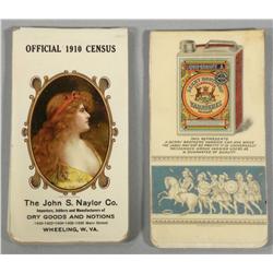 Two Celluloid Pocket Note Pads