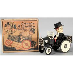 Charlie McCarthy tin wind-up toy