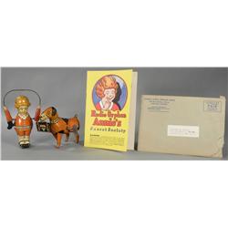 Little Orphan Annie and Sandy Tin Wind-up Toys
