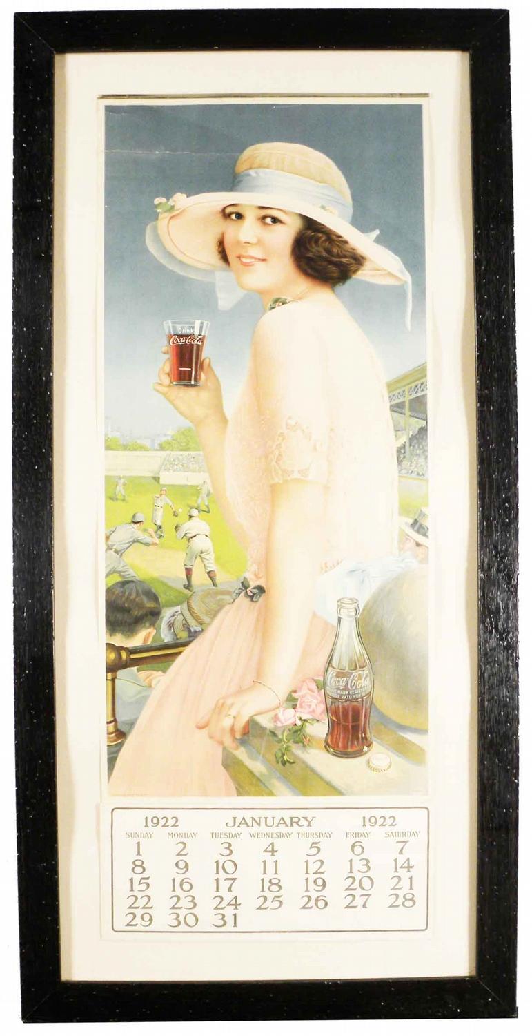 1922 Coca Cola Calendar