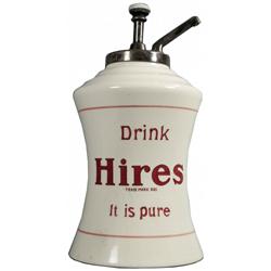 Hires Syrup Dispenser