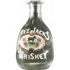 Image 1 : Extremely Rare 5 Jacks Enameled Pinch Bottle