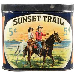 Sunset Trail Cigar Tin