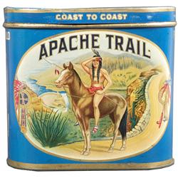 Apache Trail Cigar Tin