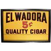 Image 1 : El Wadora 5 cent Quality Cigar Tin Sign