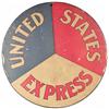 Image 1 : United States Express Hardboard Calling Card