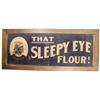 Image 1 : Sleepy Eye Heavy Indoor/Outdoor Paper Sign